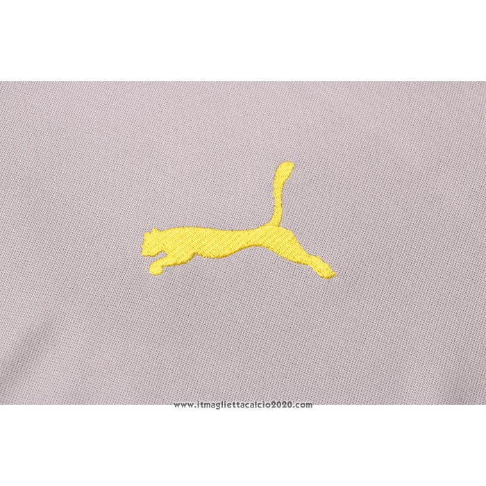 Tuta da Track Felpa Borussia Dortmund 2021 2022 Grigio